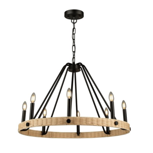 eclairage - chandelier -artcraft - AC11718BK