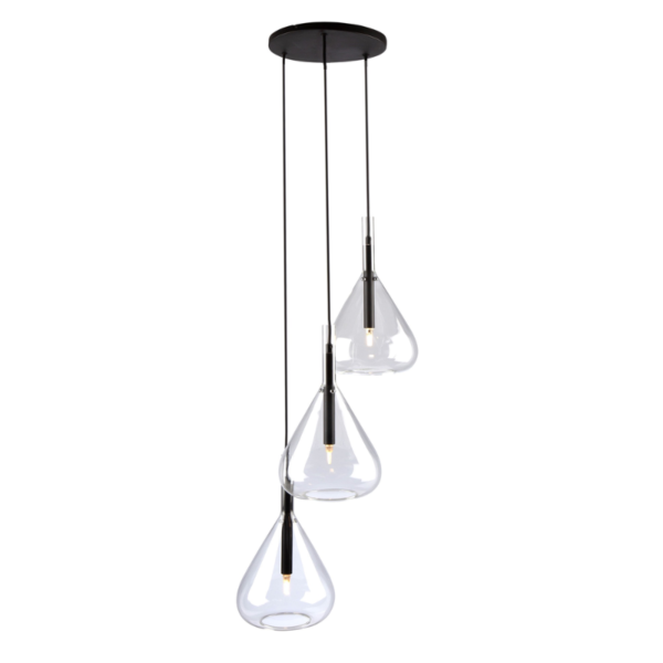 eclairage - suspension -artcraft - AC11163BK