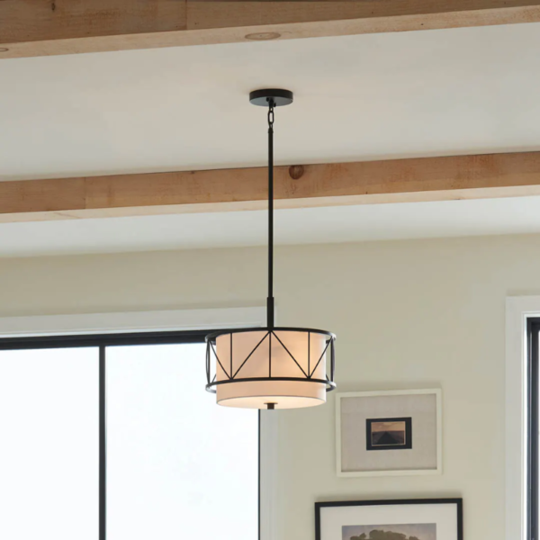 eclairage-suspension-kichler-52074BK