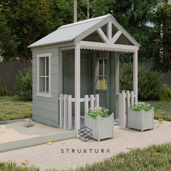Maisonnette enfant La Jardinière Champêtre Struktura Design 2025